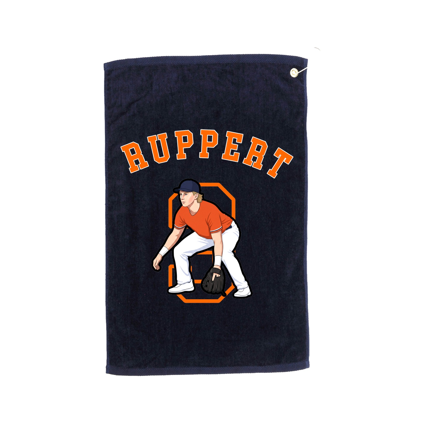 Golf Towel — Shirsey Arch in Navy