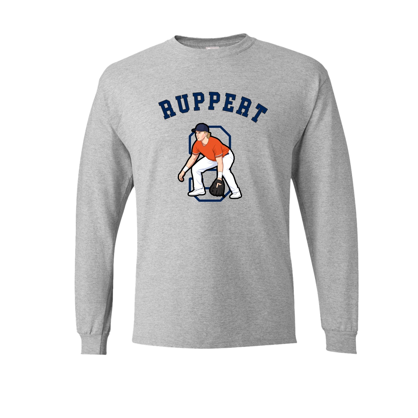 Long Sleeve Tee — Shirsey Arch in Grey