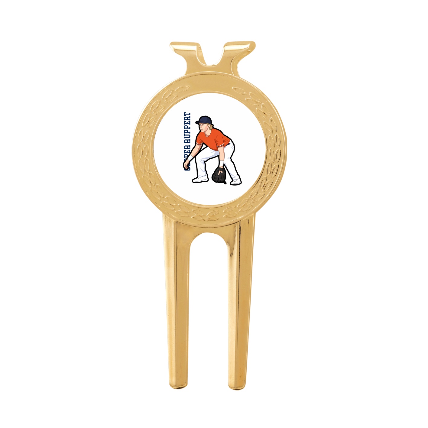 Divot Tool with Ball Marker — Name Vertical in Classic