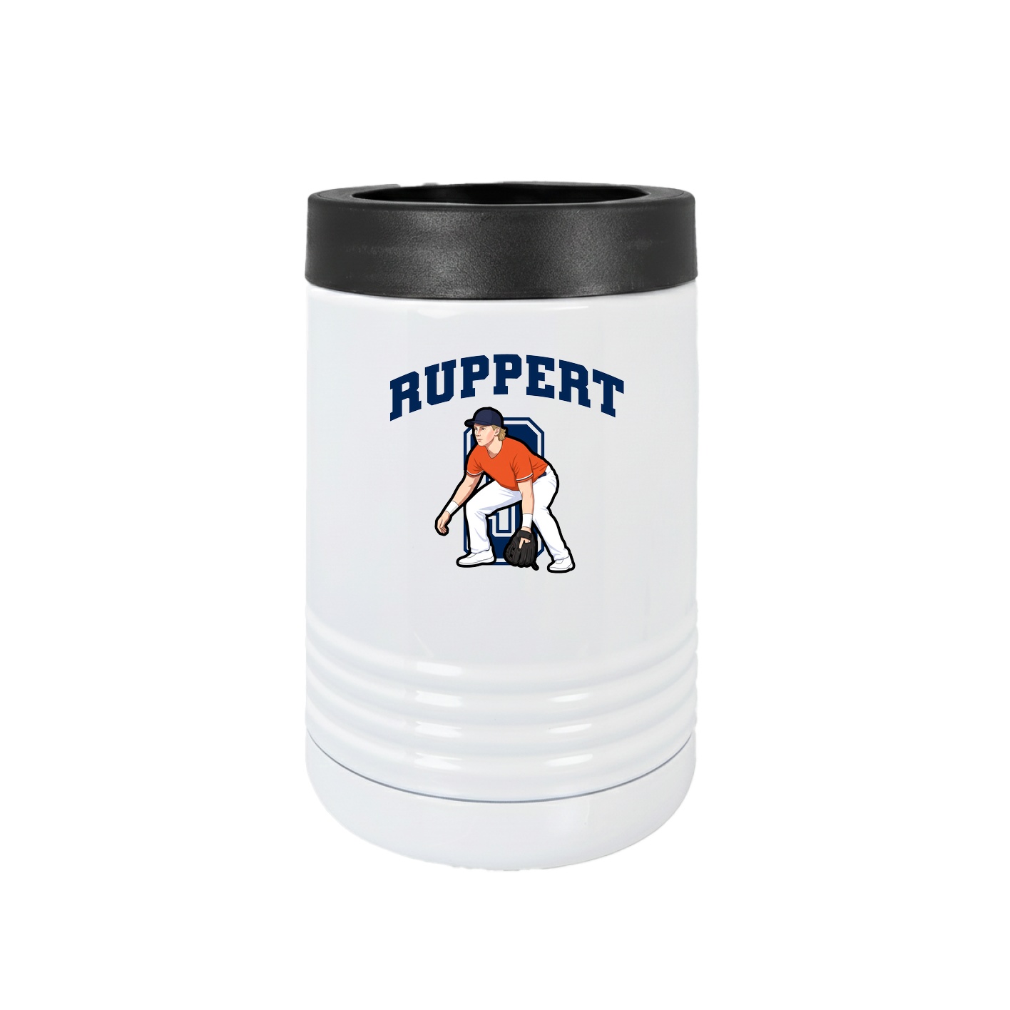 Beverage Holder — Number in White