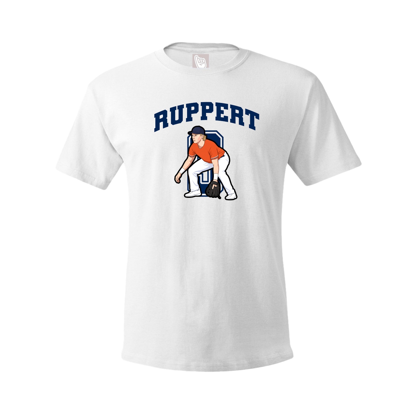 Tee — Number in White