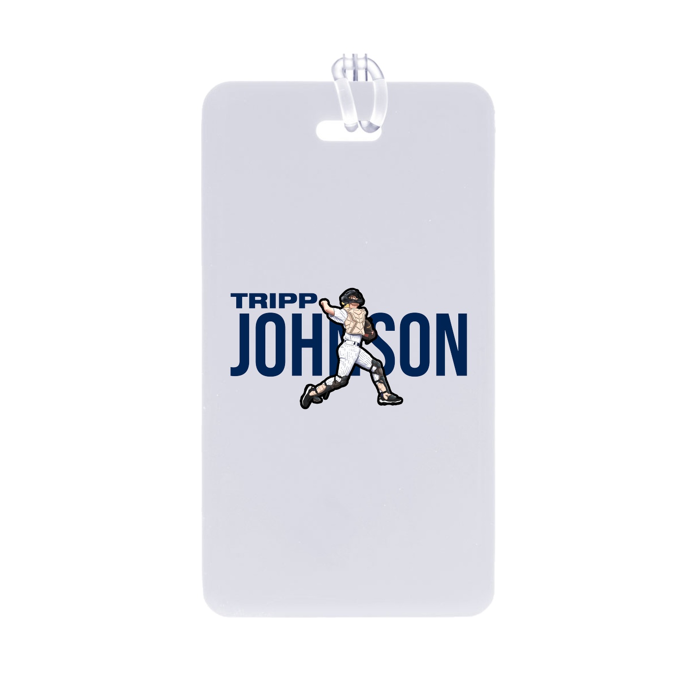 Bag Tag — Player Name in Classic