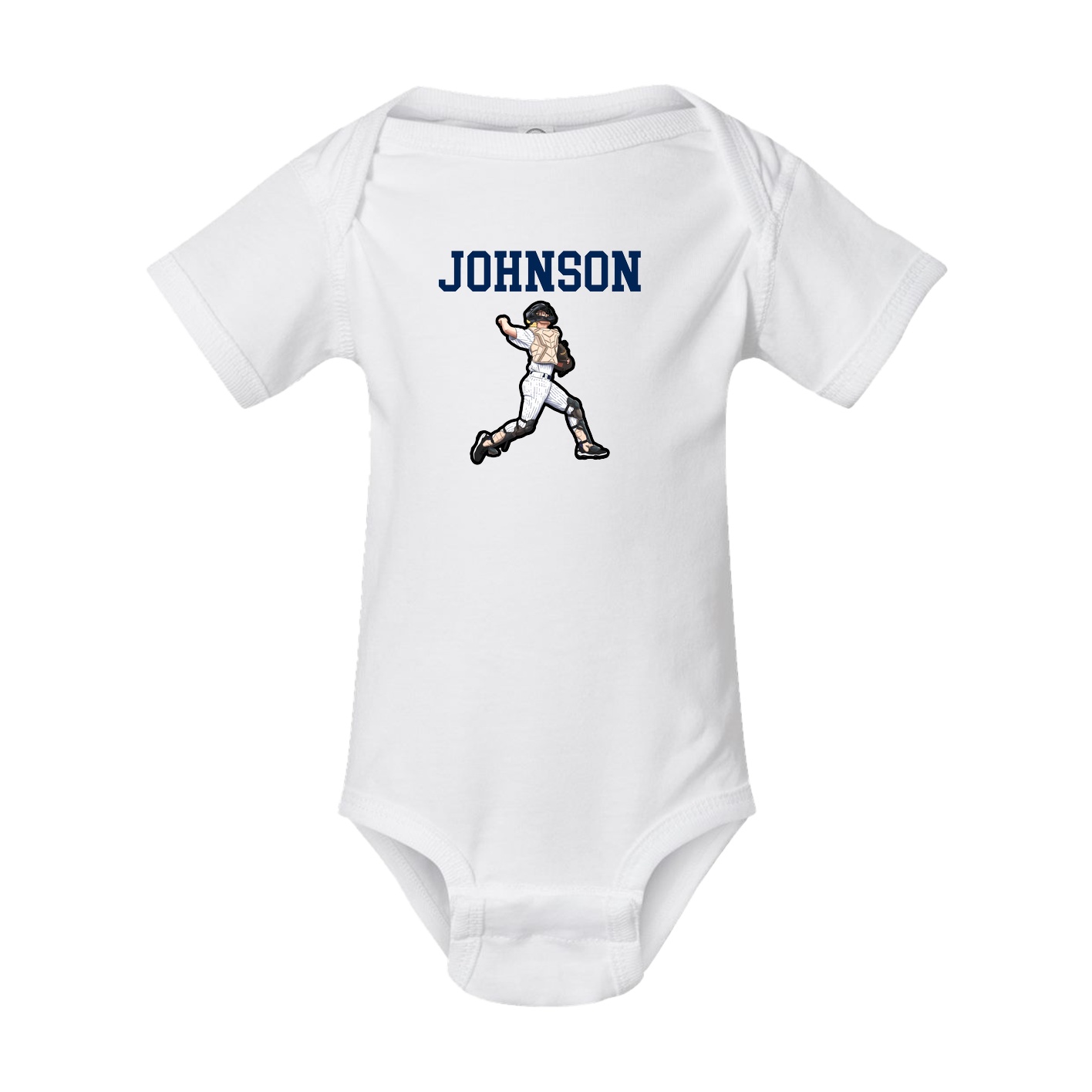 Baby Onesie — Shirsey in White