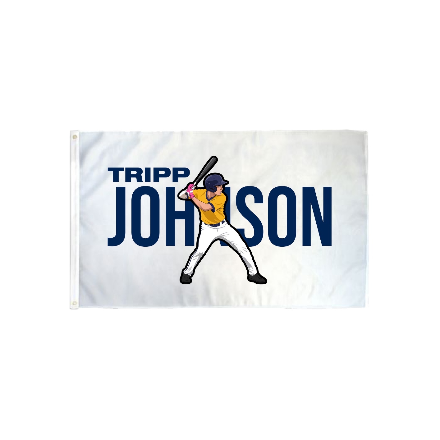 3x5 Flag — Player Name in Classic