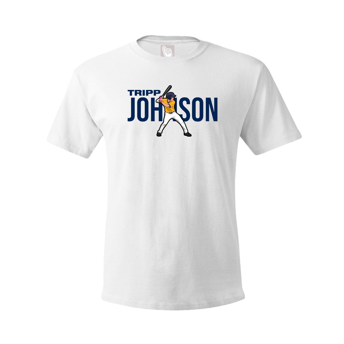 Tee — Player Name in White