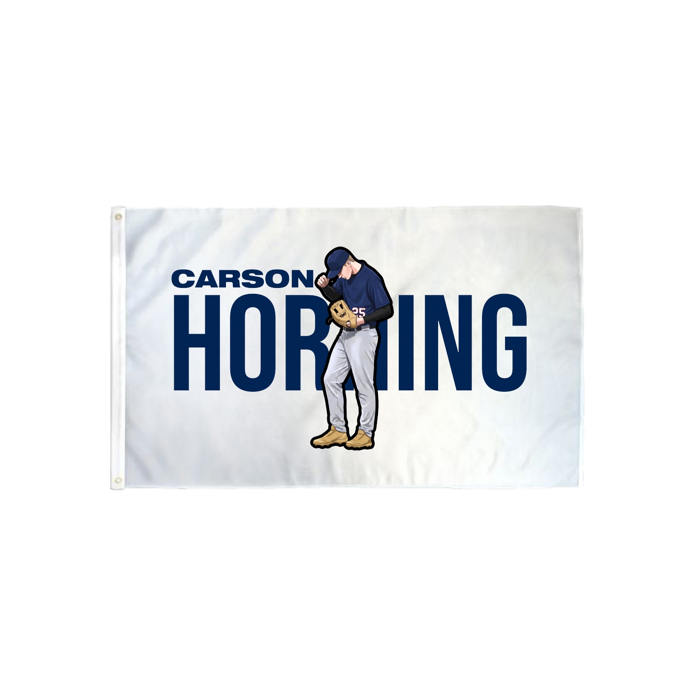 3x5 Flag — Player Name in Classic