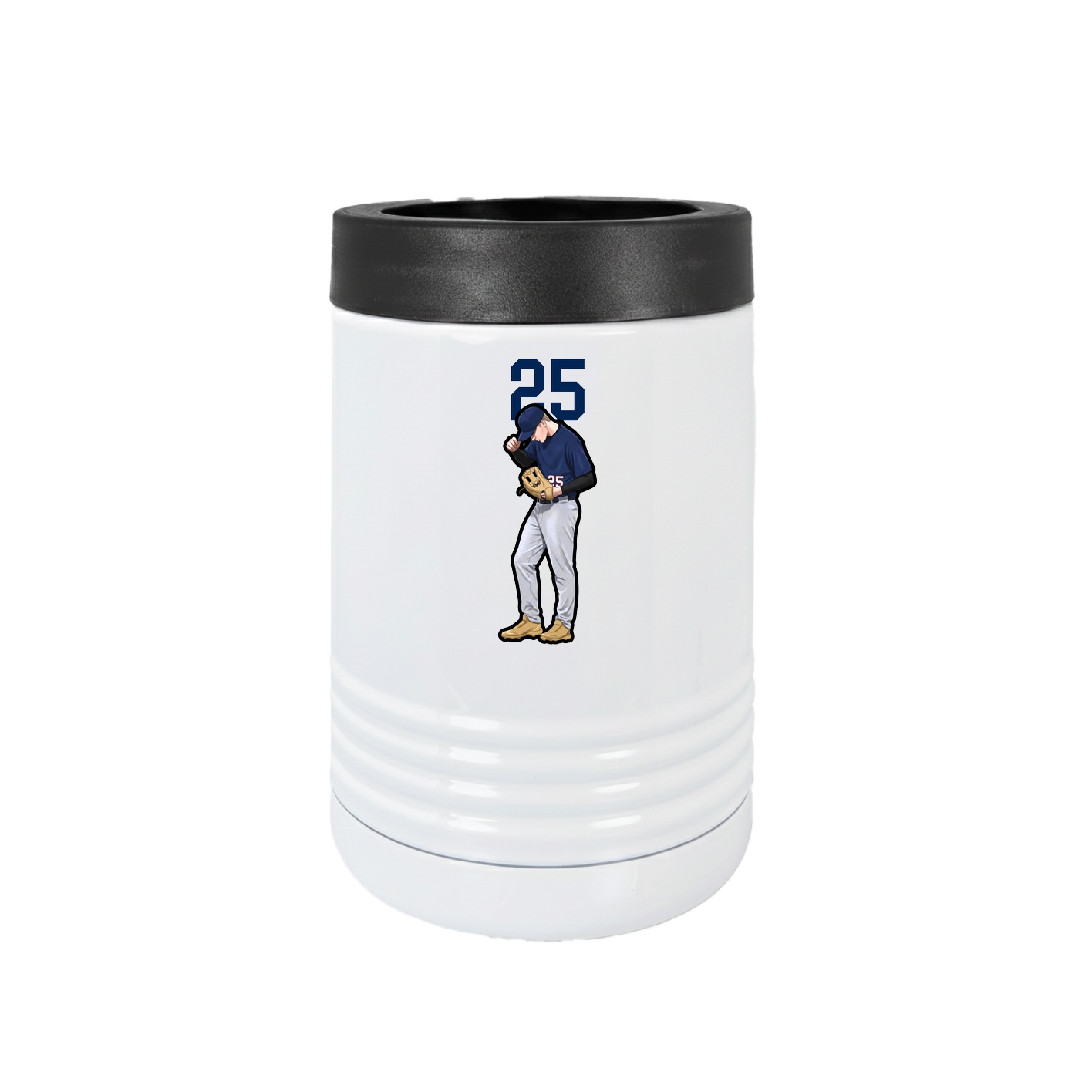 Beverage Holder — Number Top in White