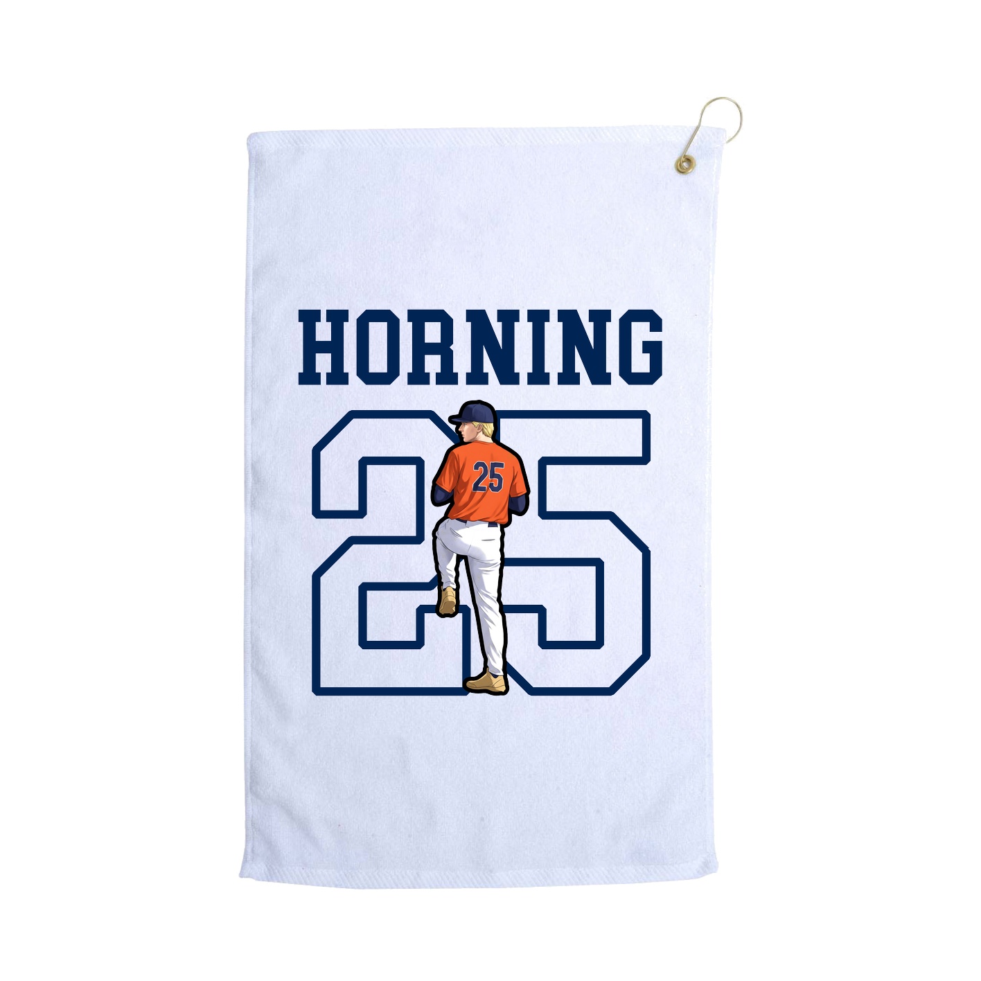 Golf Towel — Shirsey in White