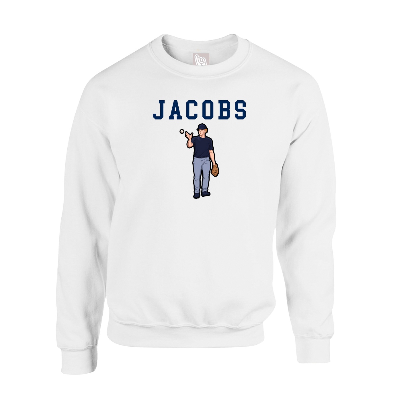 Fleece Crew — Shirsey in White