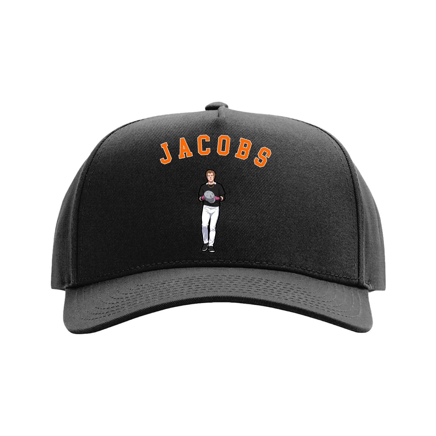 Full Fabric Five-Panel Champ Cap