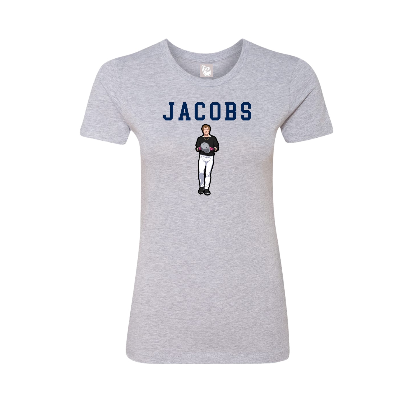 Fitted Women's Tee — Shirsey in Grey