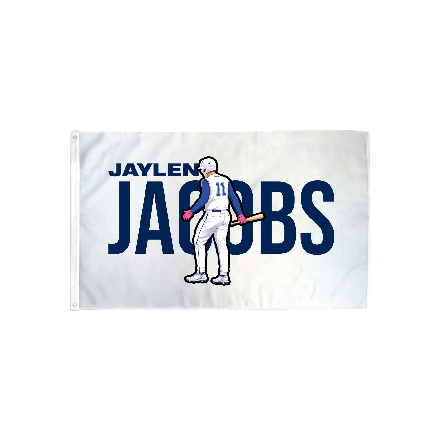 3x5 Flag — Player Name in Classic