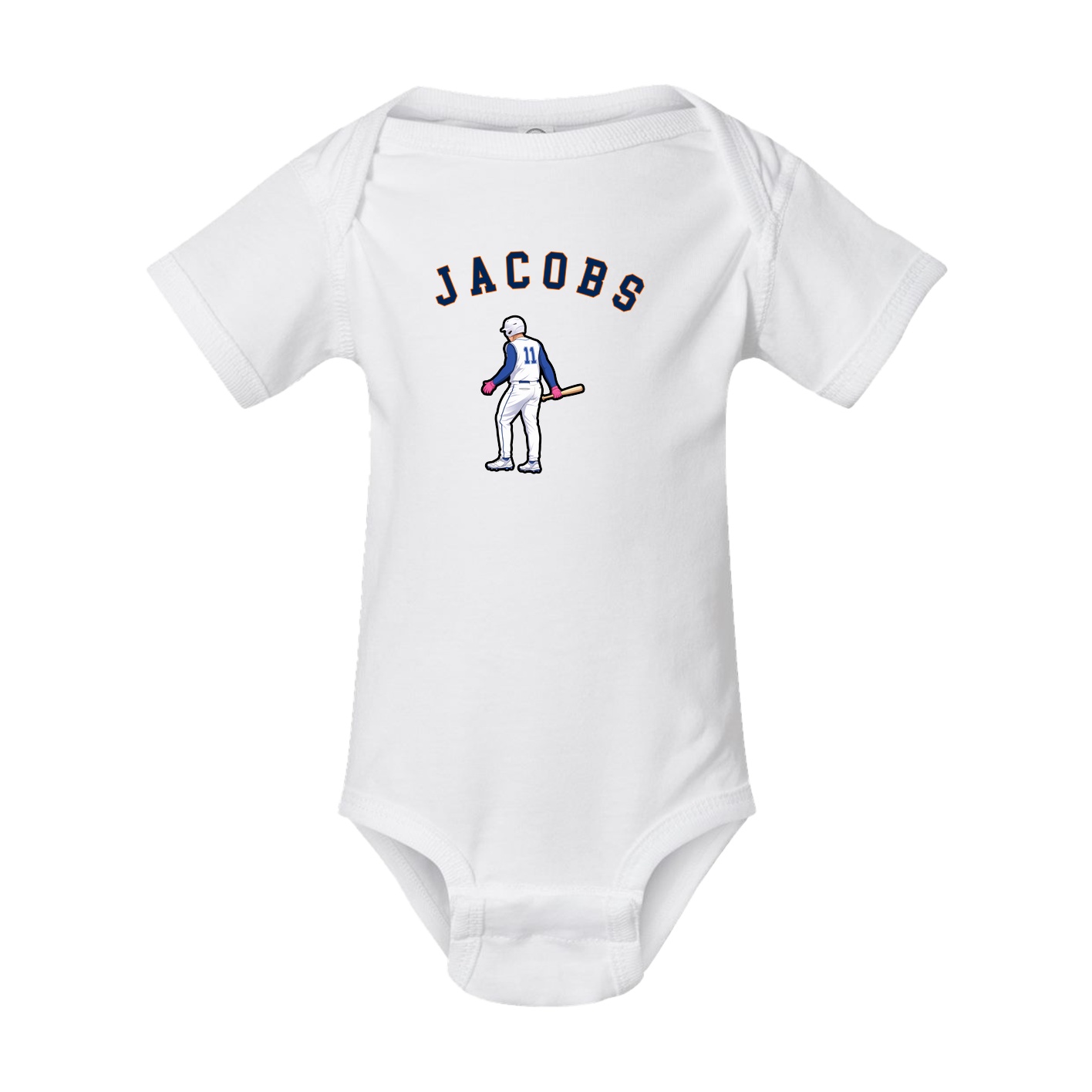 Baby Onesie — Shirsey Arch in White