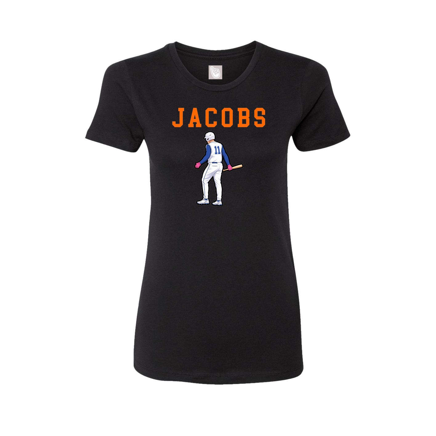 Fitted Women's Tee — Shirsey in Black