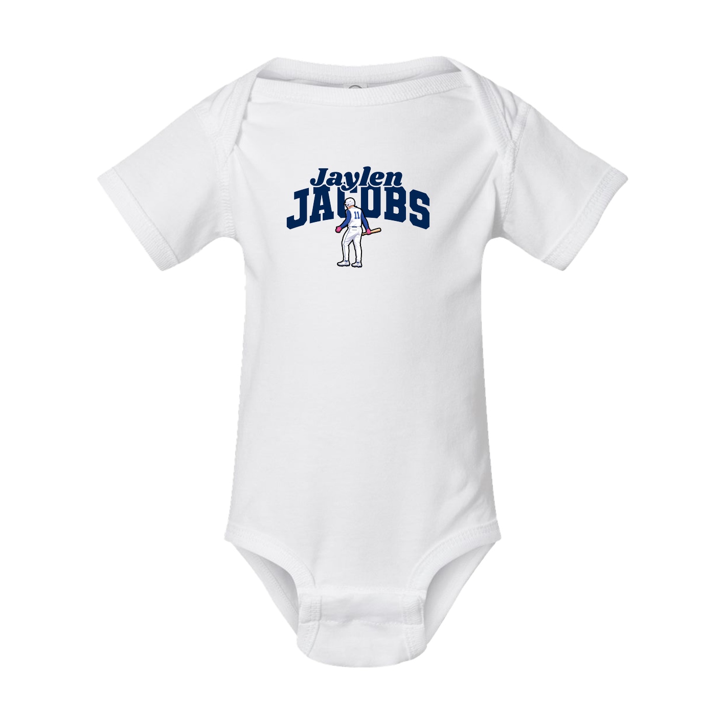 Baby Onesie — Signature Arch in White
