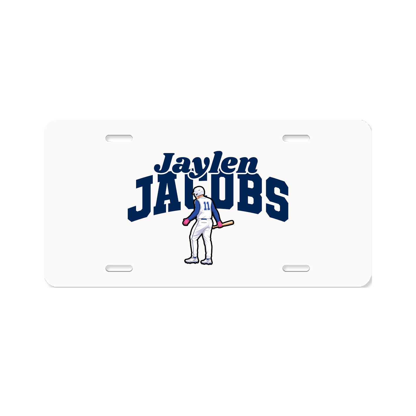 License Plate — Signature Arch in Classic