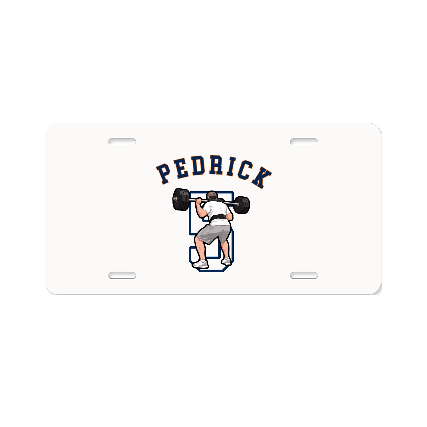 License Plate — Shirsey Arch in Classic