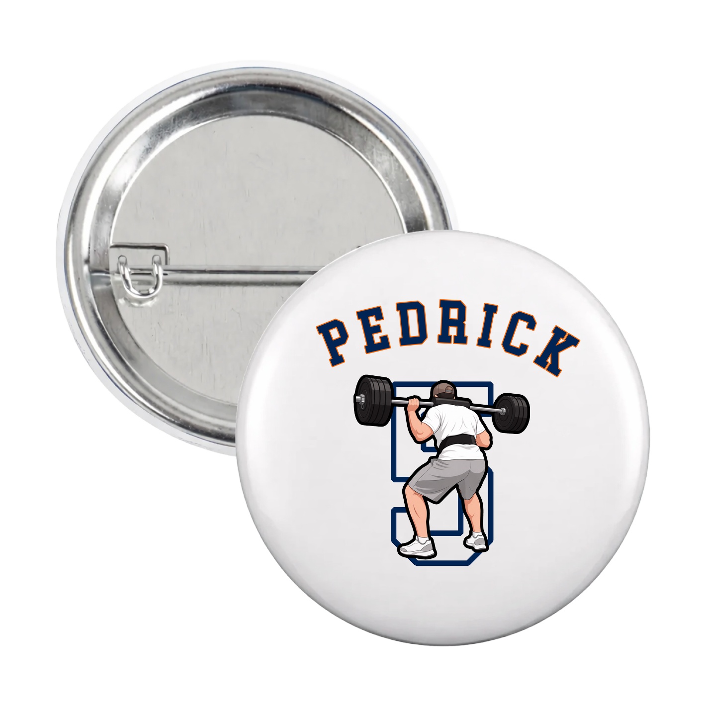 Game Day Button — Shirsey Arch in White