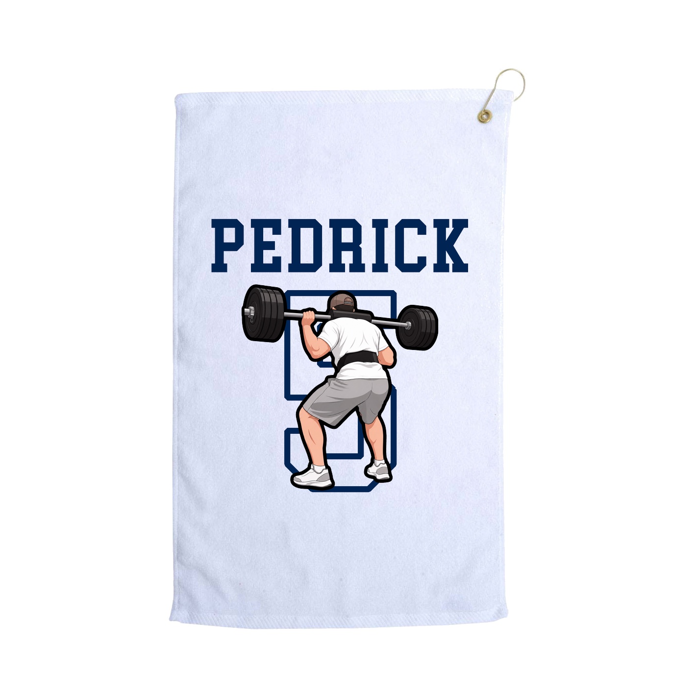 Golf Towel — Shirsey in White