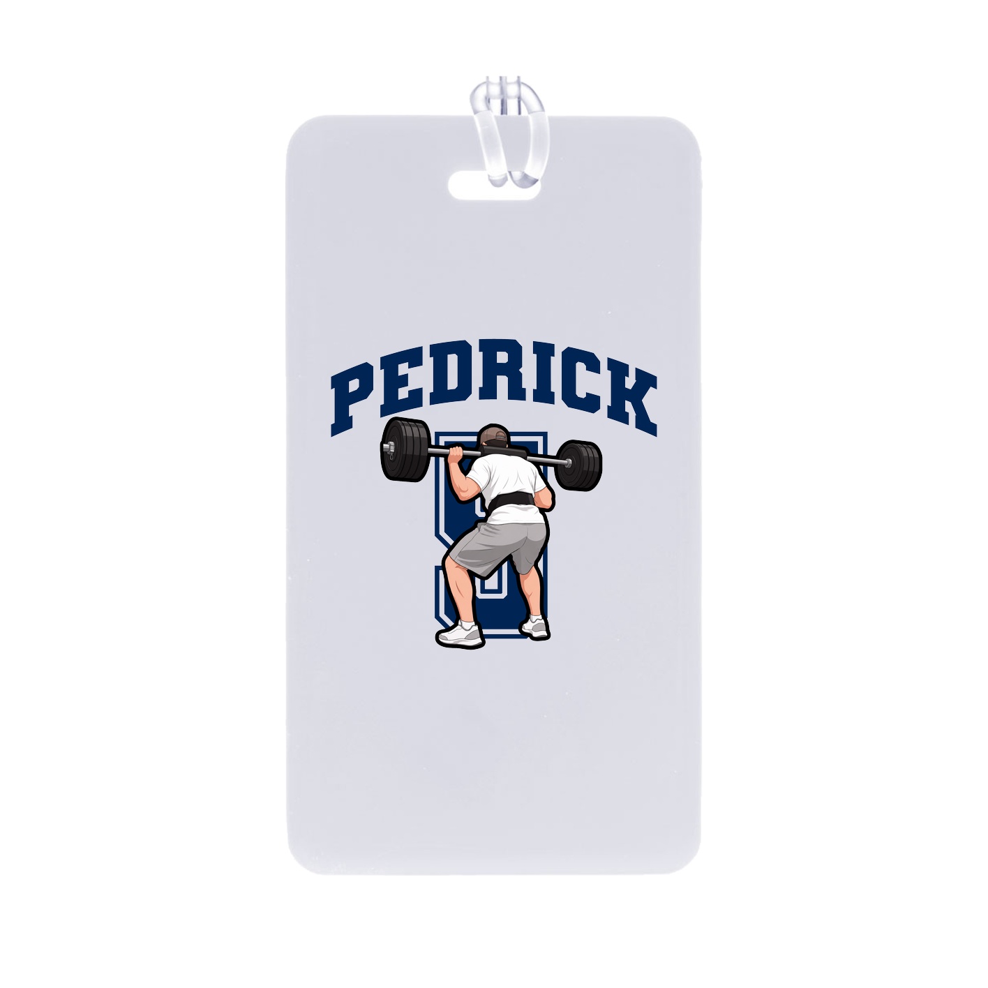 Bag Tag — Number in Classic