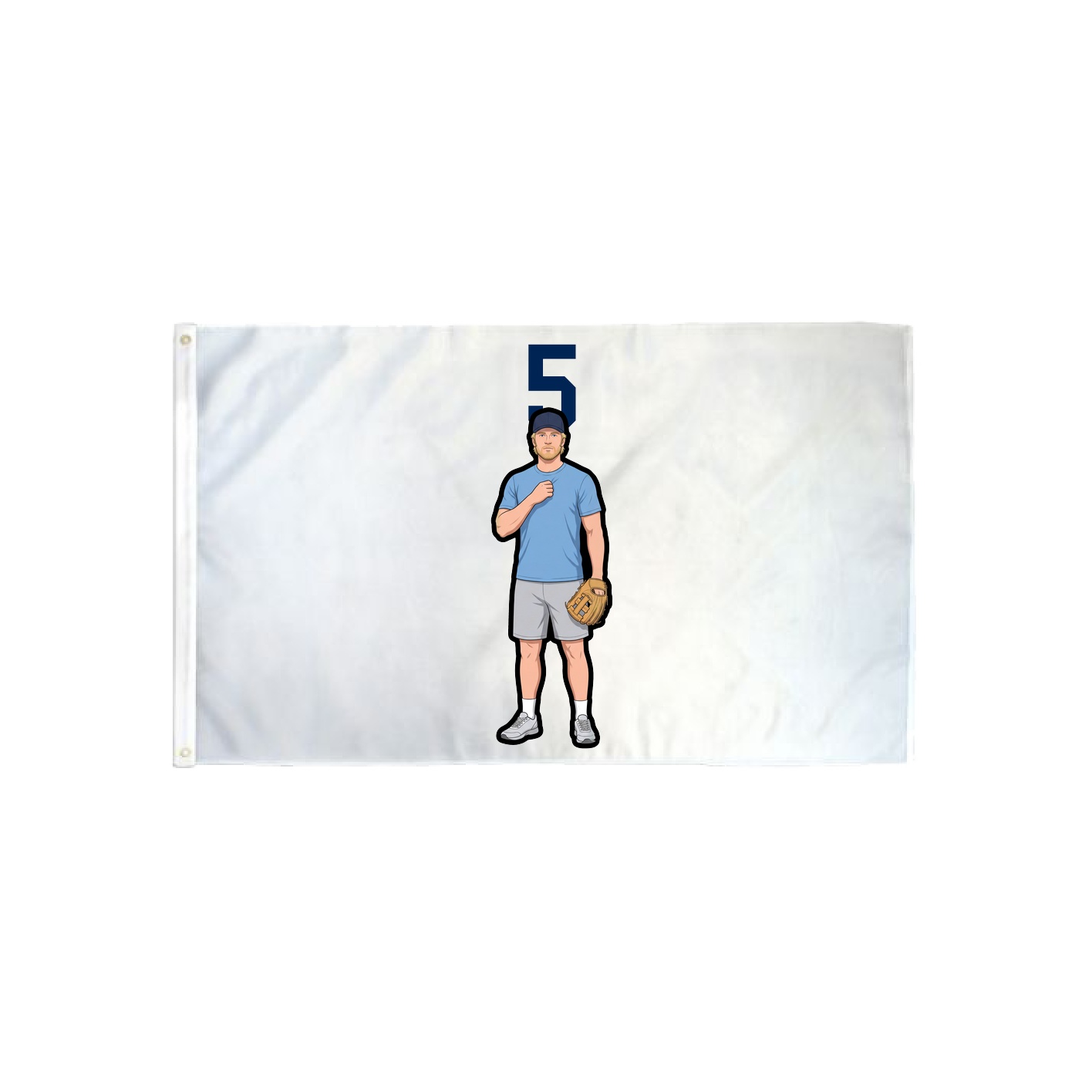 3x5 Flag — Number Top in Classic