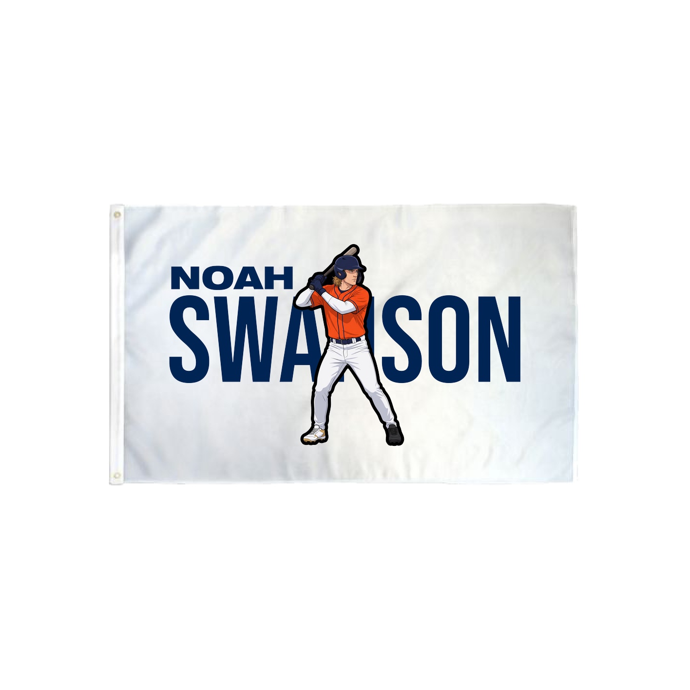 3x5 Flag — Player Name in Classic