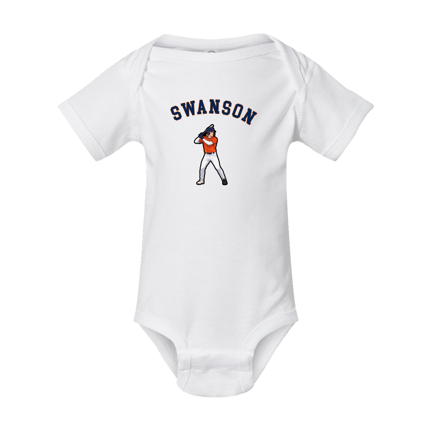 Baby Onesie — Shirsey Arch in White