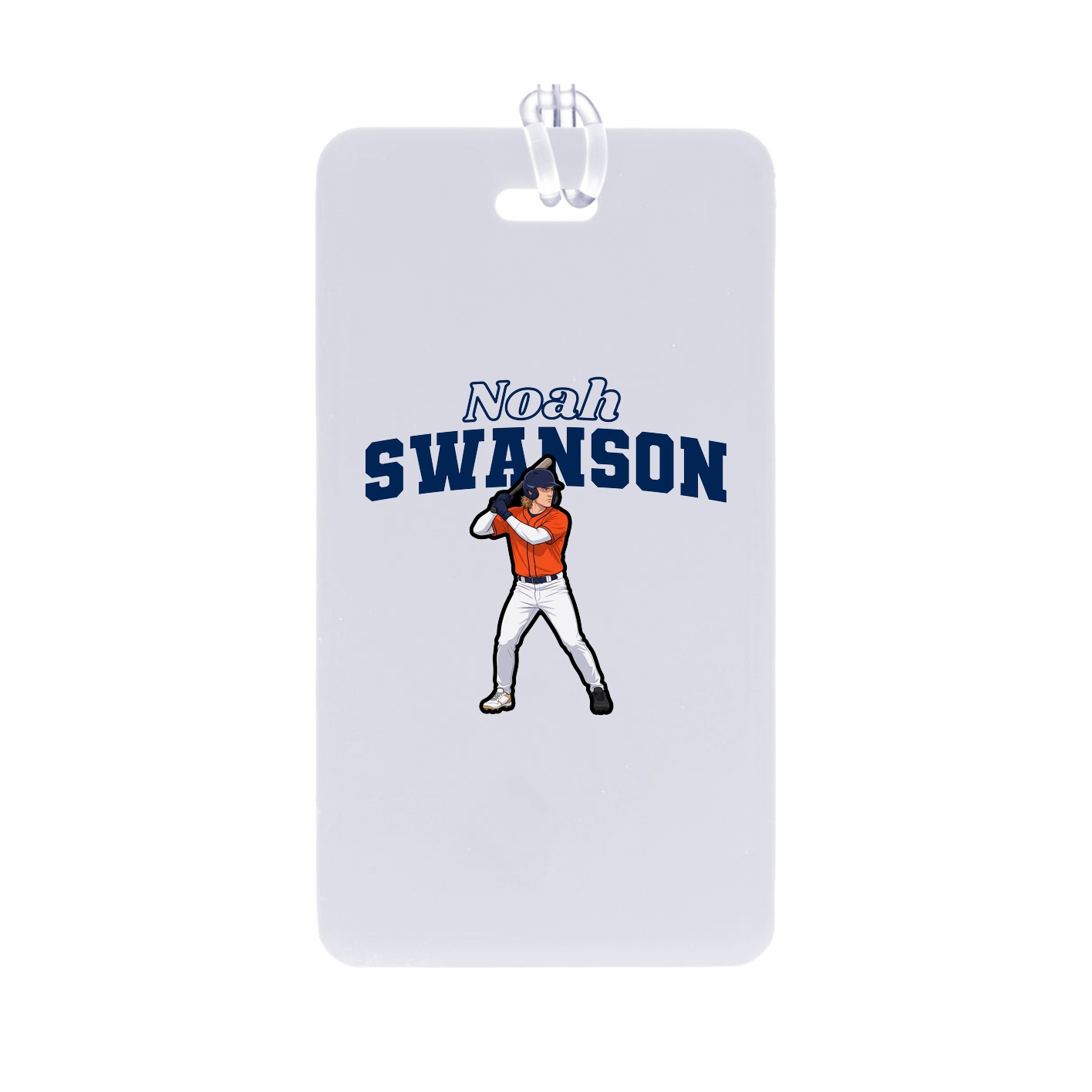 Bag Tag — Name Arch in Classic