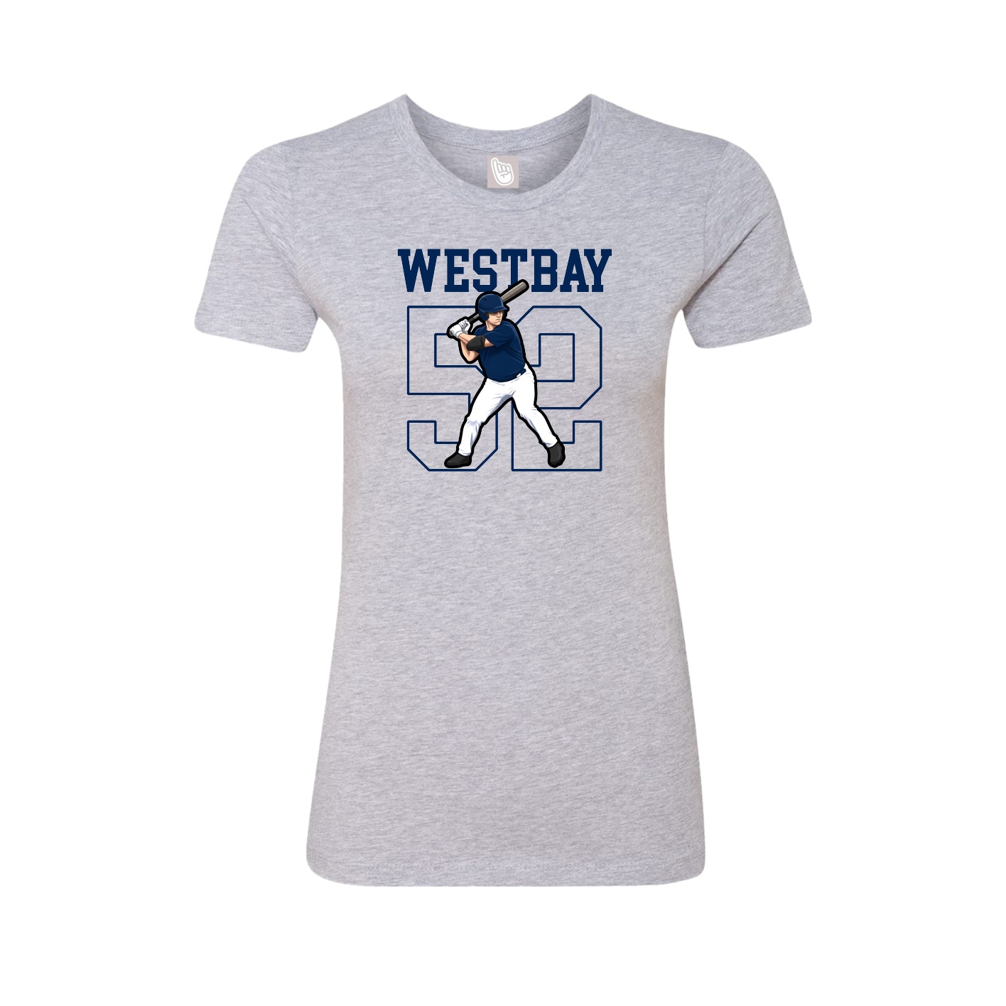 Fitted Women's Tee — Shirsey in Grey