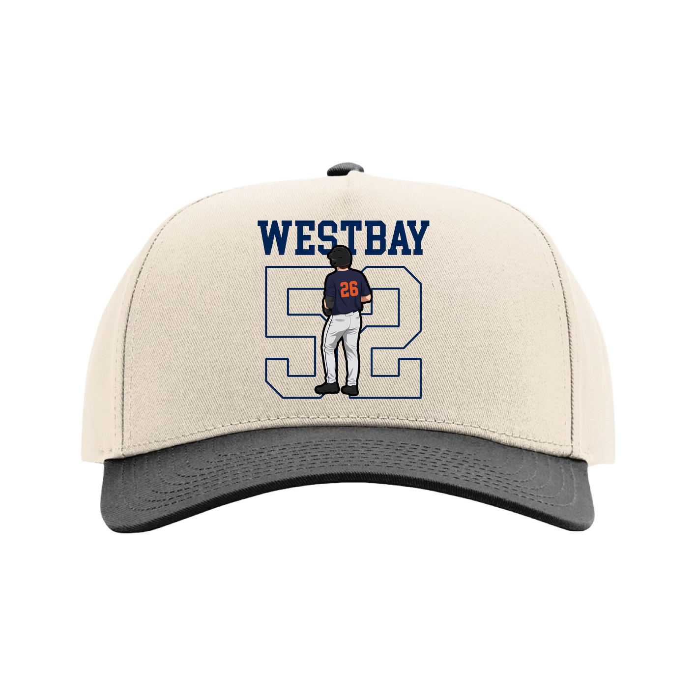 Full Fabric Five-Panel Champ Cap