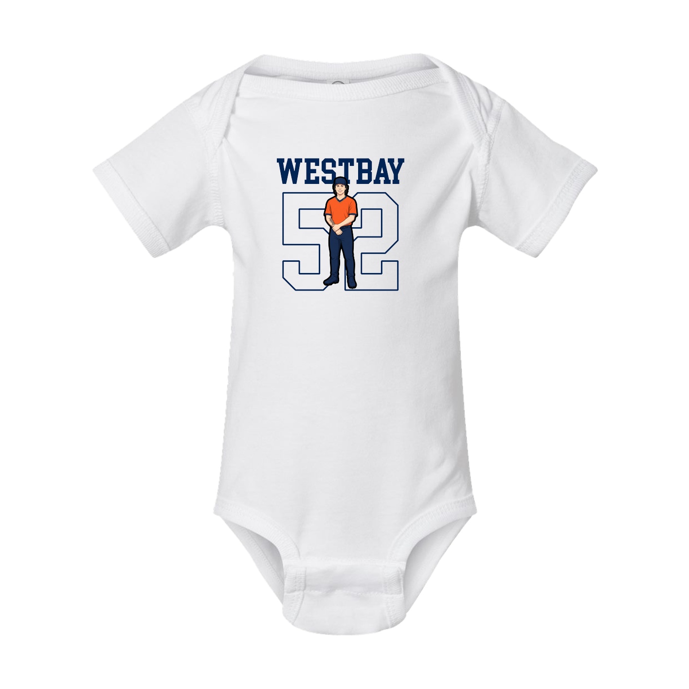 Baby Onesie — Shirsey in White