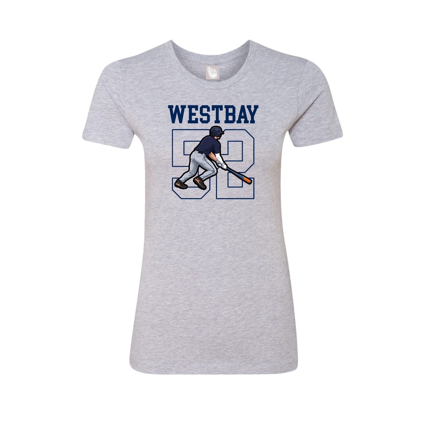 Fitted Women's Tee — Shirsey in Grey