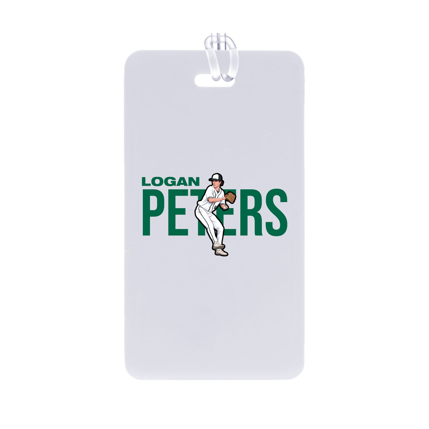 Bag Tag — Player Name in Classic