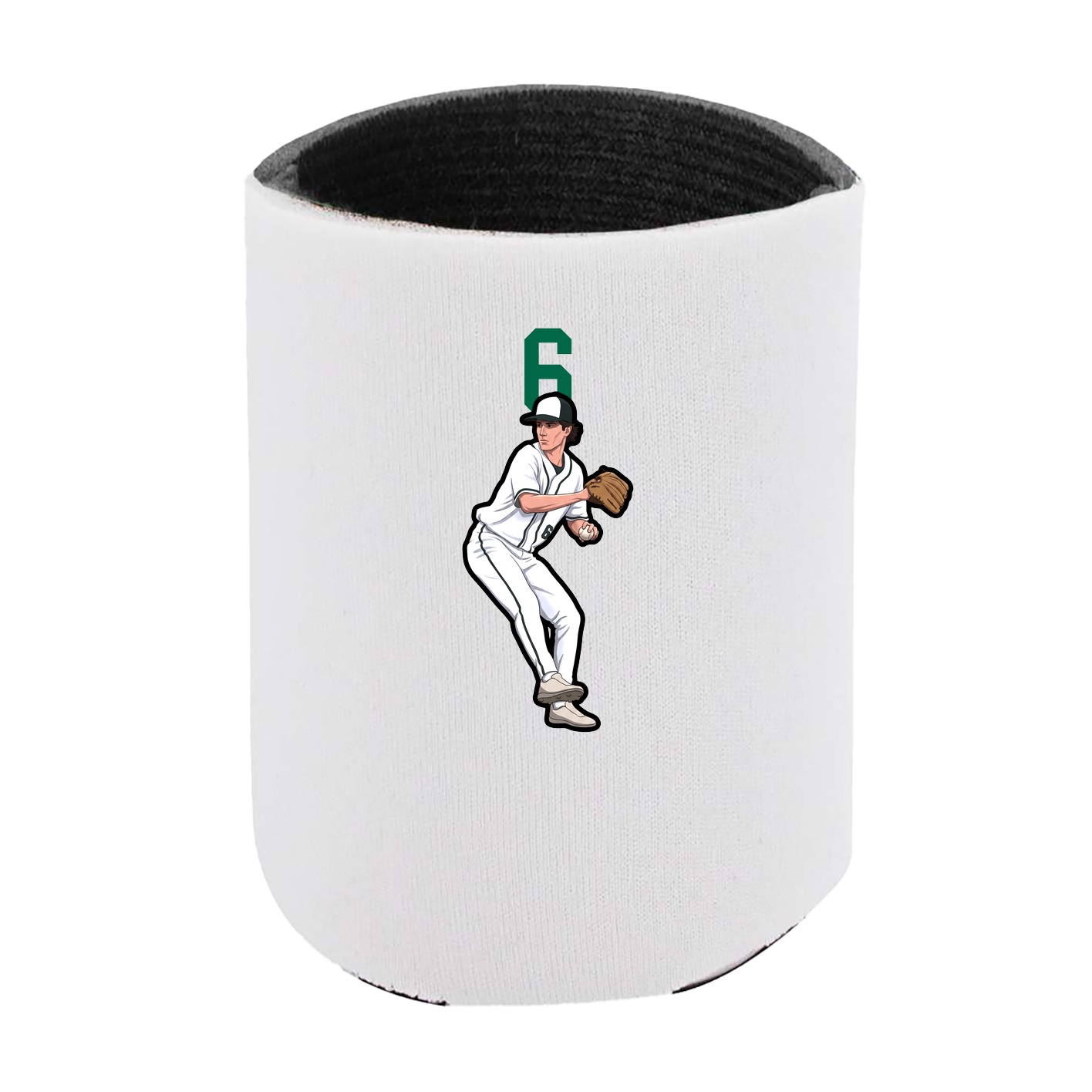 Can Holder — Number Top in White