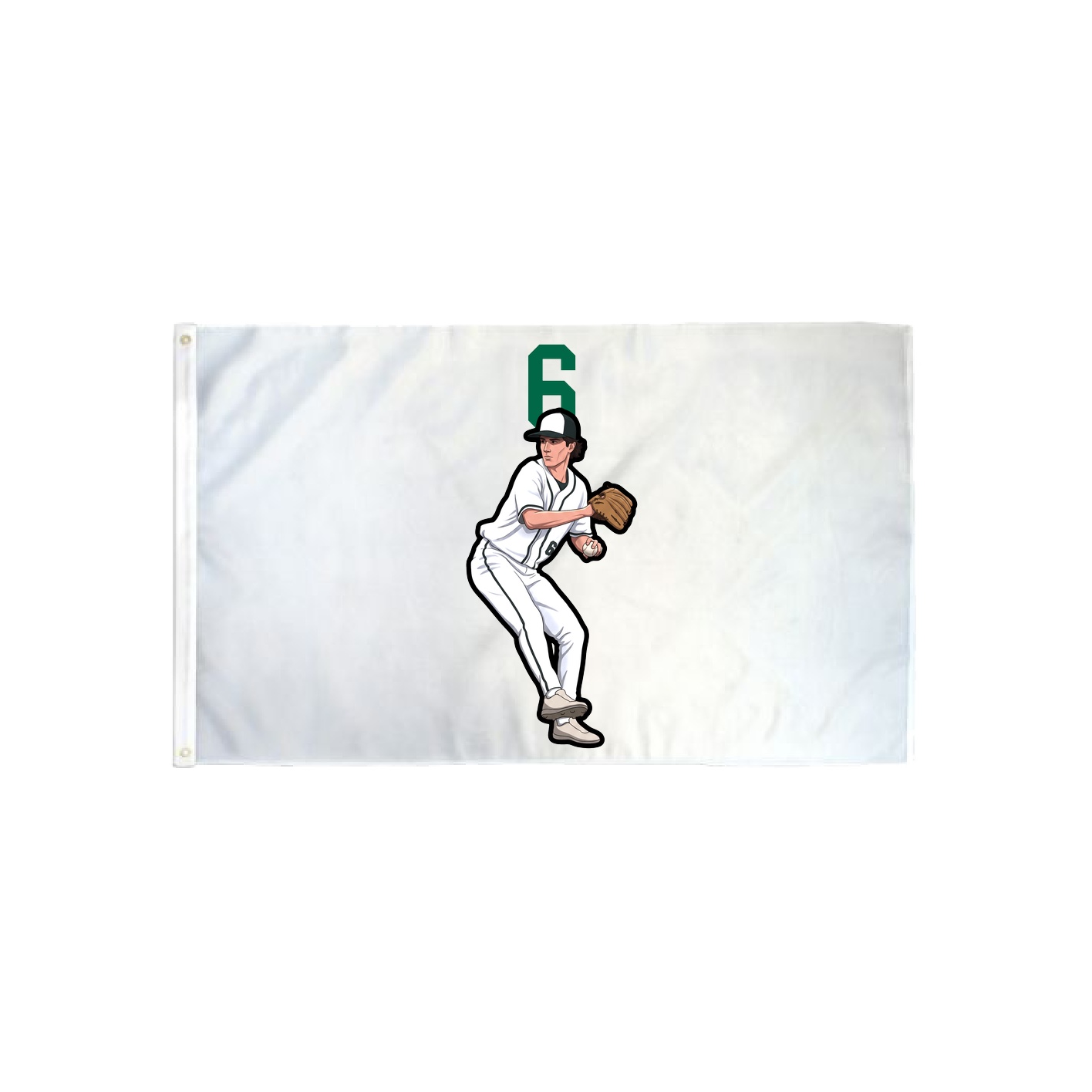 3x5 Flag — Number Top in Classic