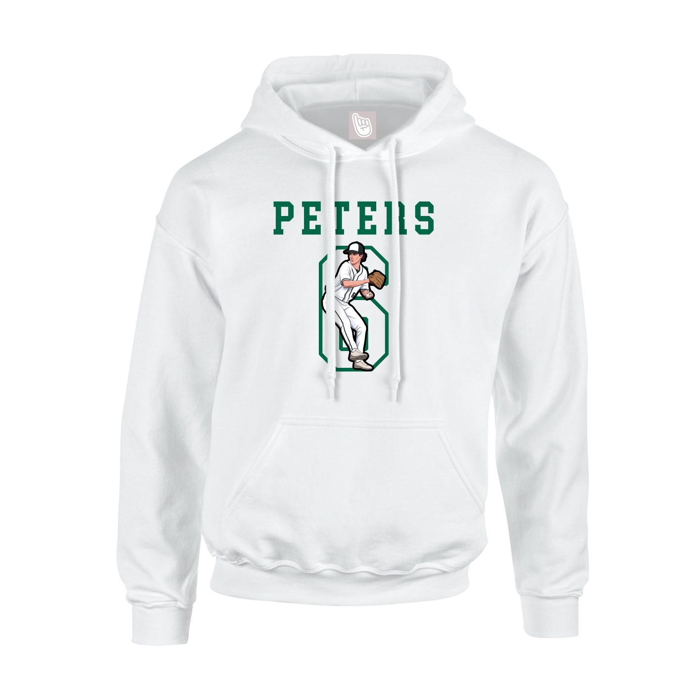 Youth Hoodie — Shirsey in White