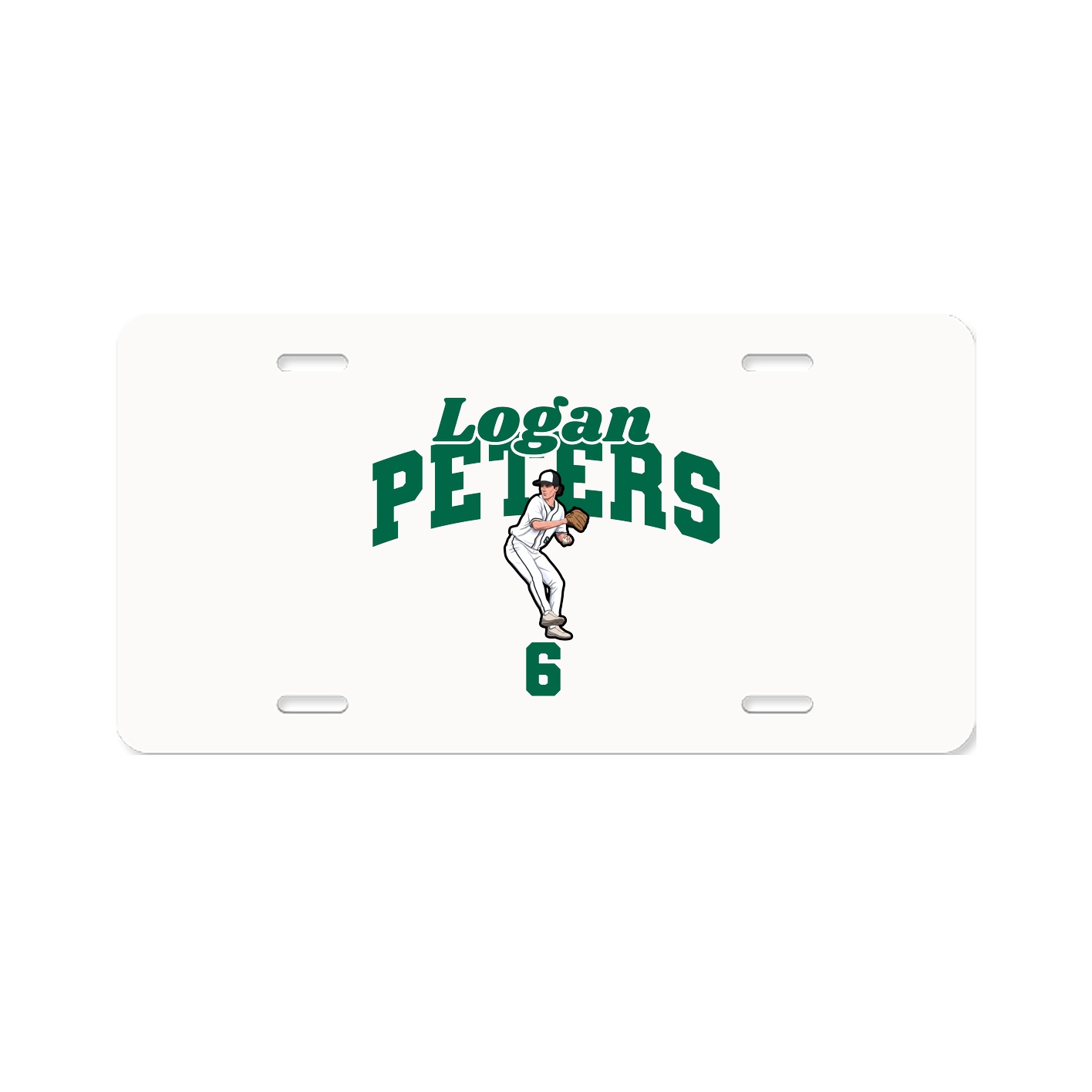 License Plate — Signature Arch in Classic