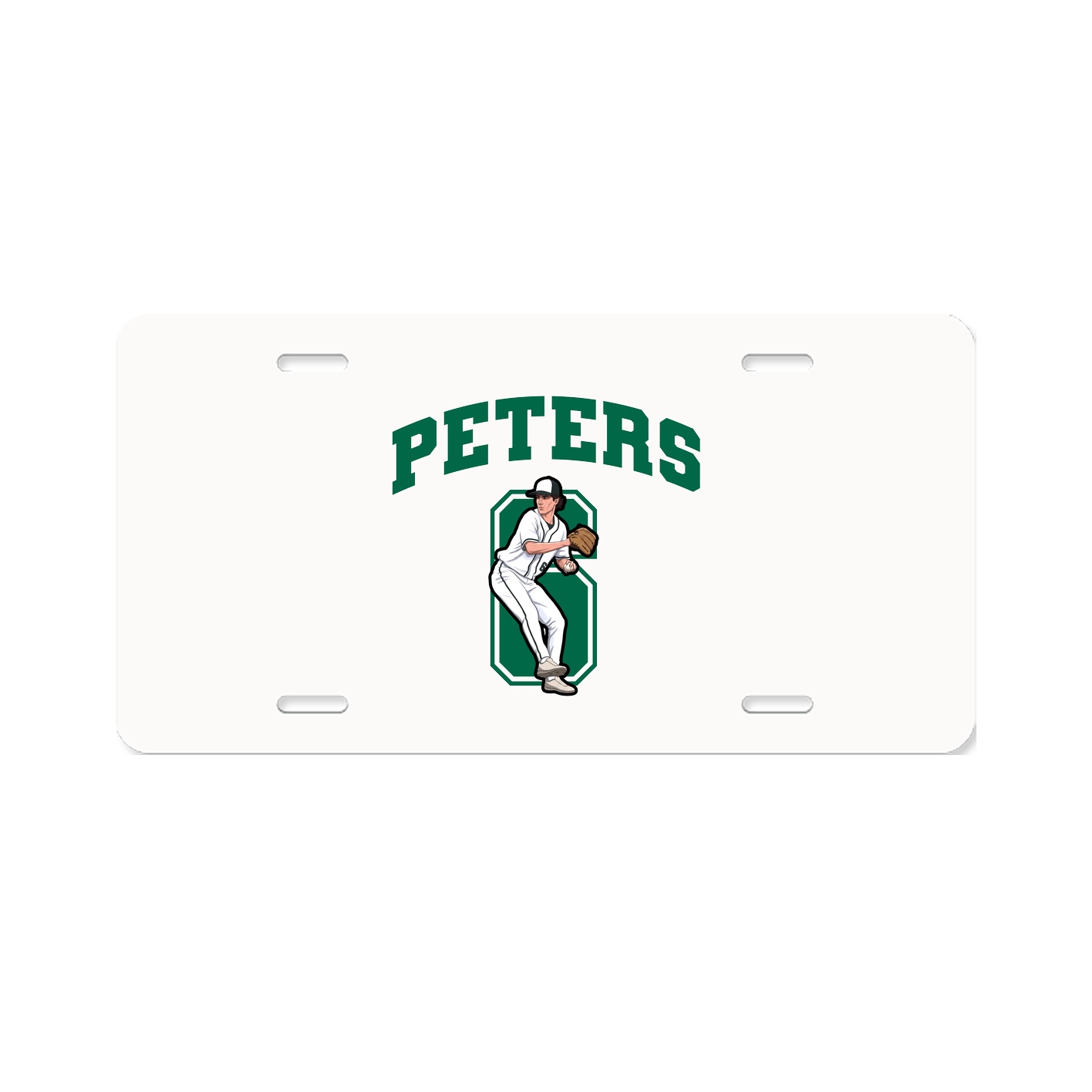 License Plate — Number in Classic