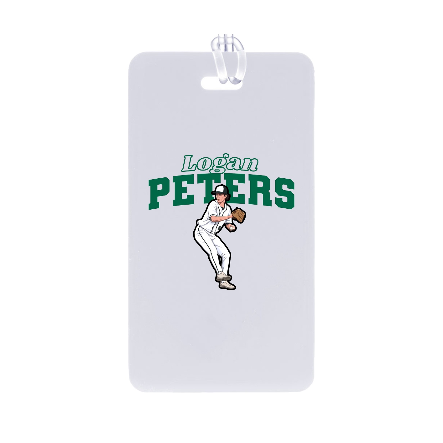 Bag Tag — Name Arch in Classic