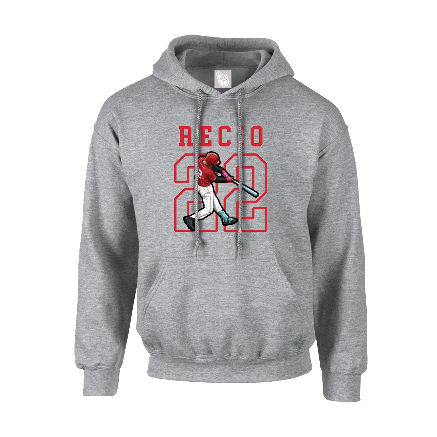 Hoodie — Shirsey in Grey