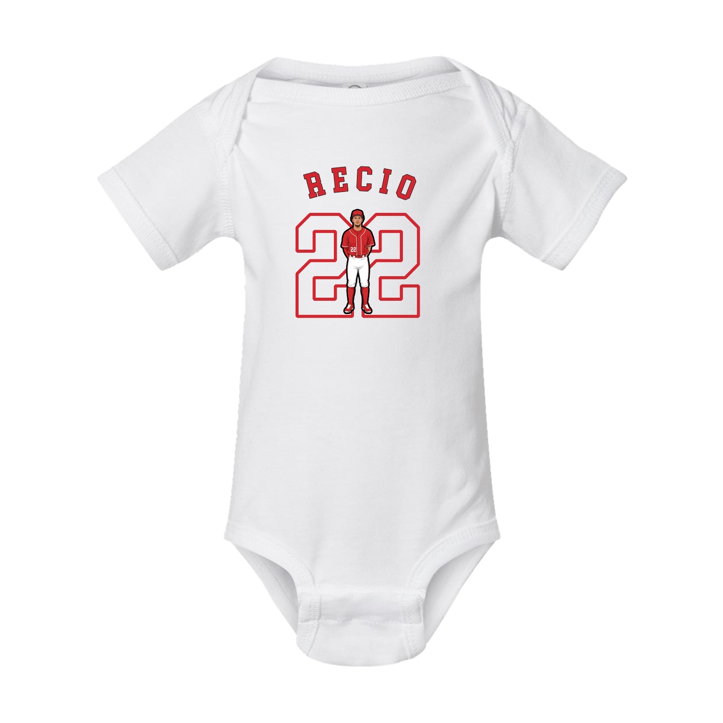 Baby Onesie — Shirsey Arch in White