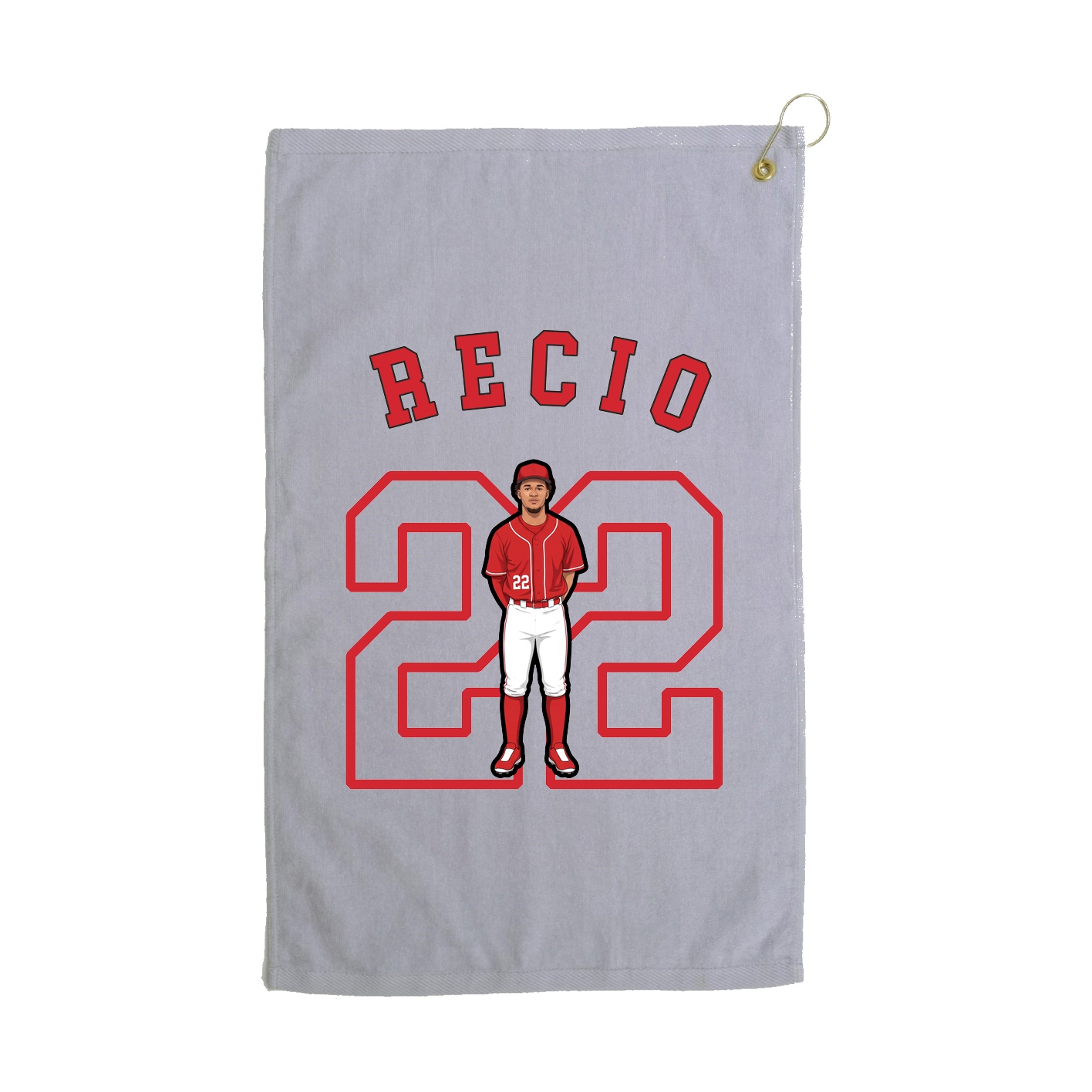 Golf Towel — Shirsey Arch in Grey