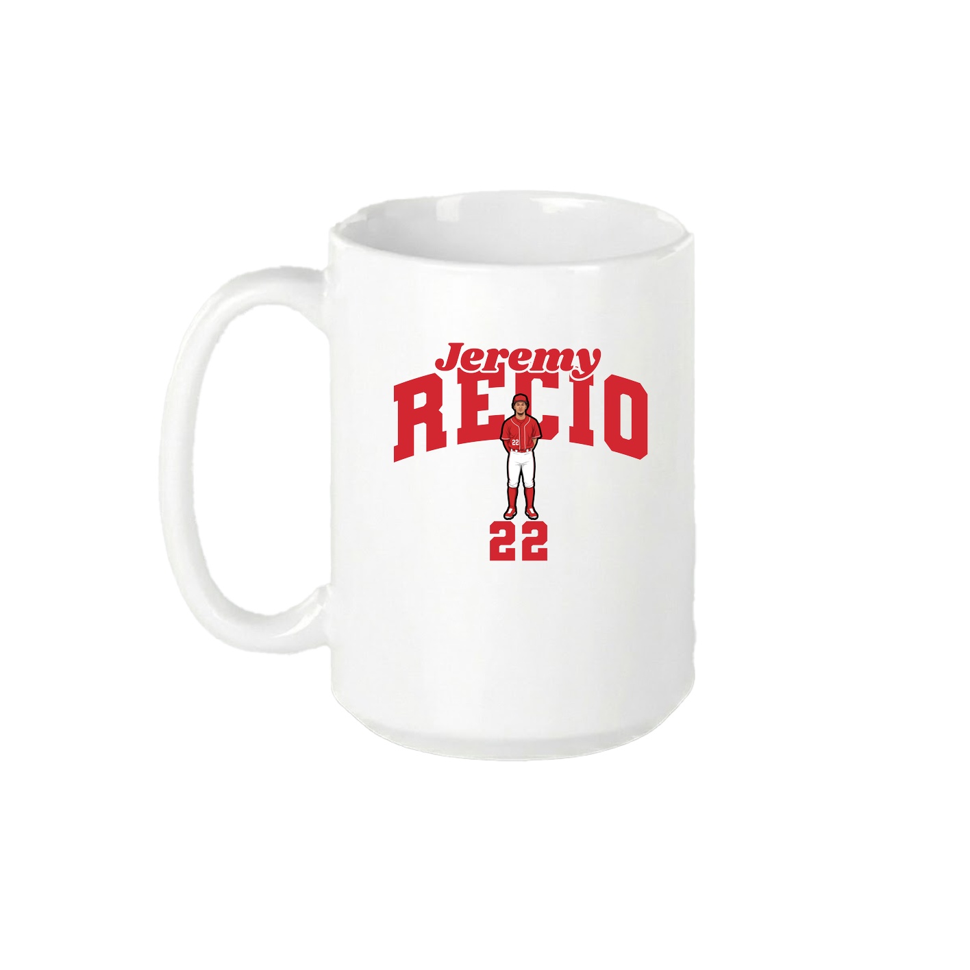 15oz Coffee Mug — Signature Arch in White