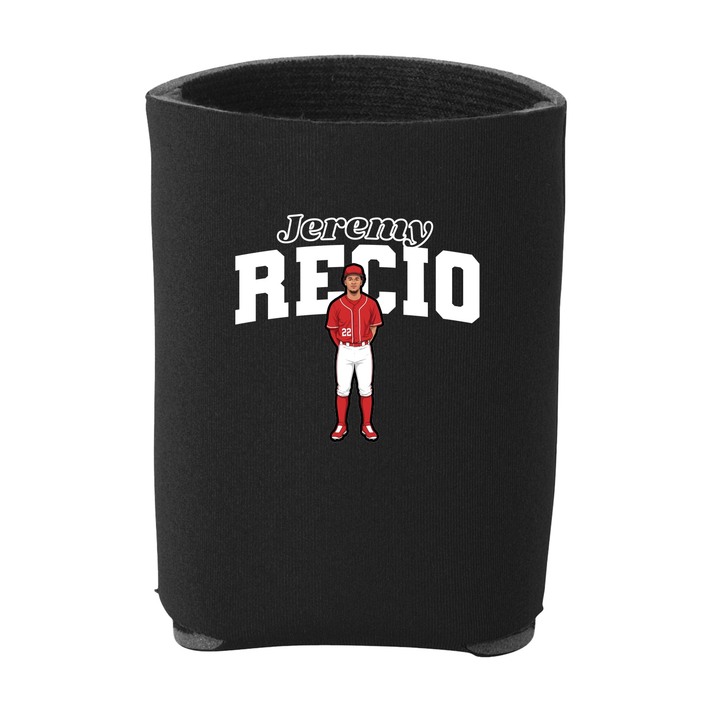 Can Holder — Name Arch in Black