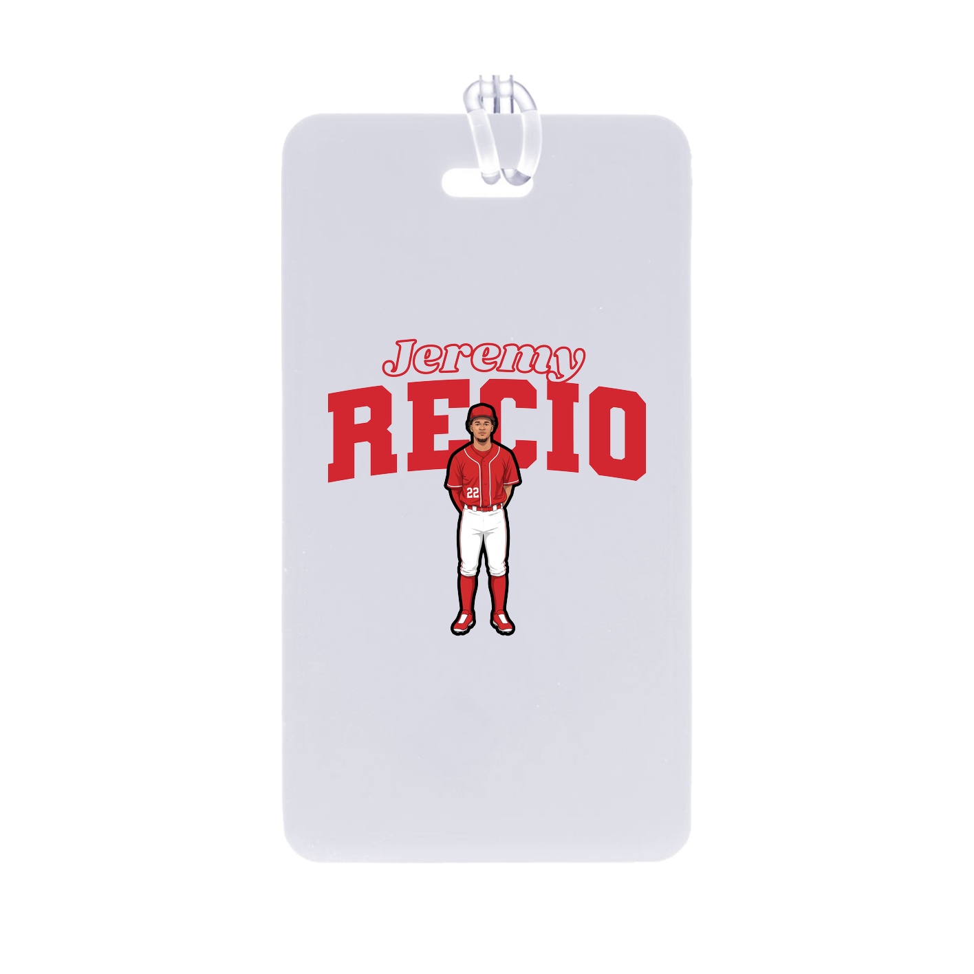Bag Tag — Name Arch in Classic
