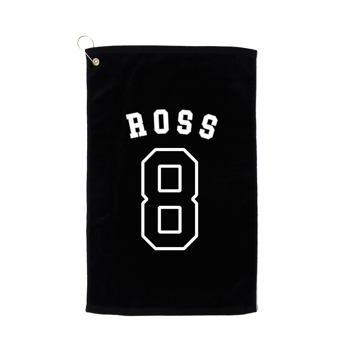 Golf Towel — Shirsey Arch in Black