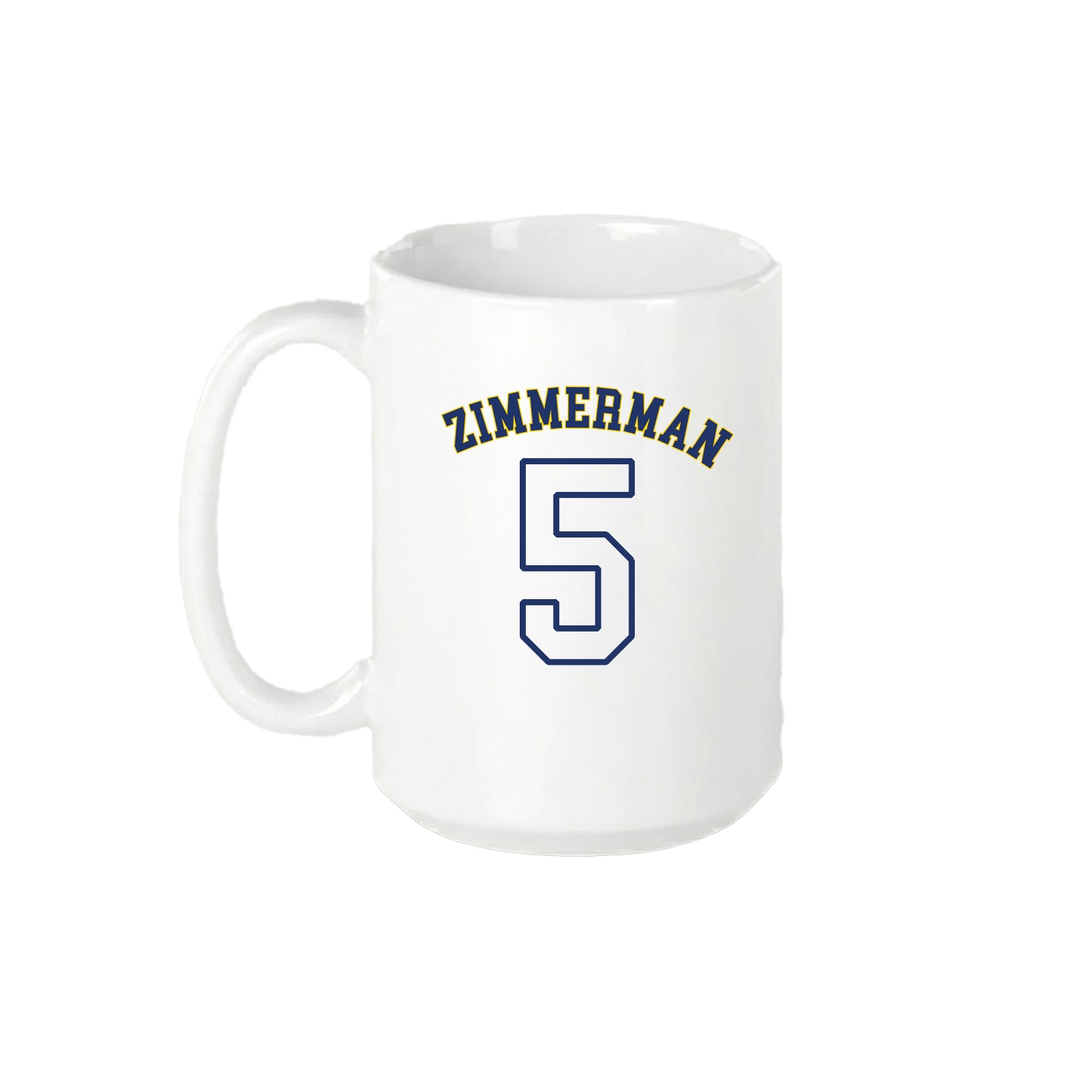 15oz Coffee Mug — Shirsey Arch in White