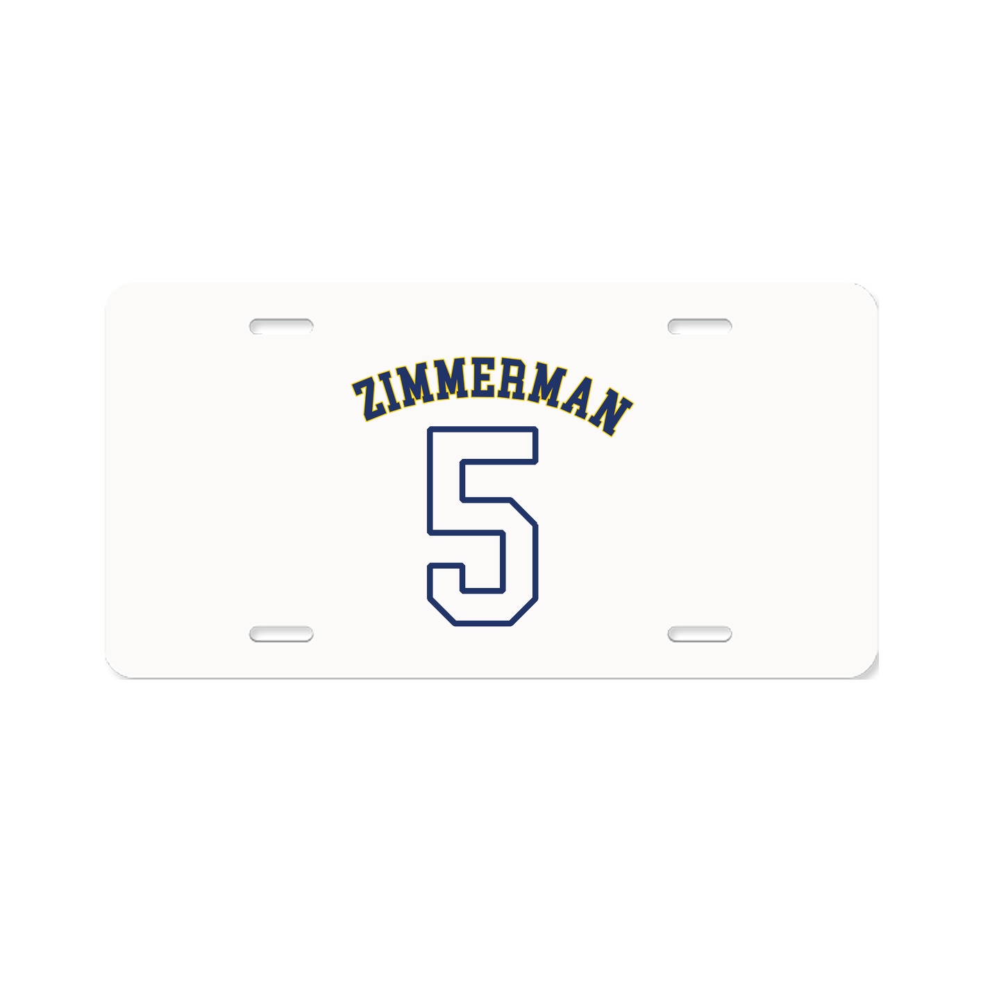 License Plate — Shirsey Arch in Classic