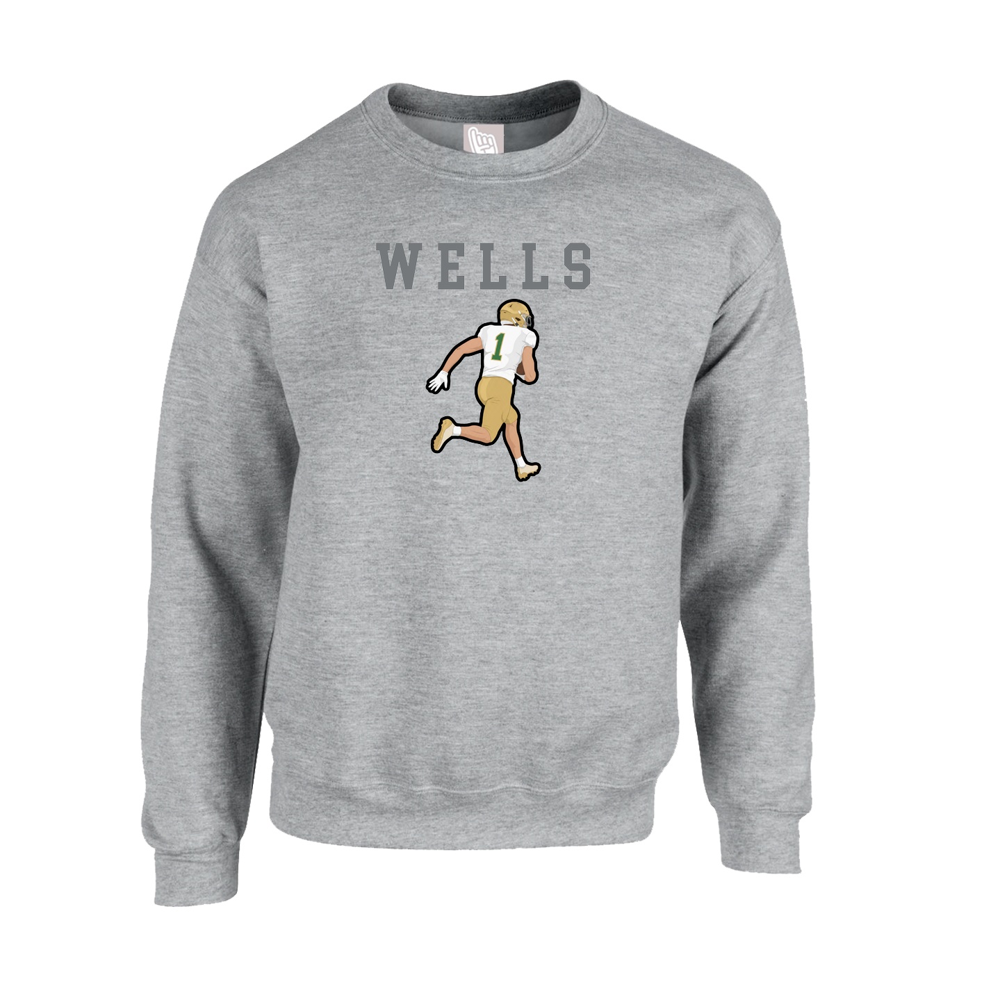 Fleece Crew — Shirsey in Grey