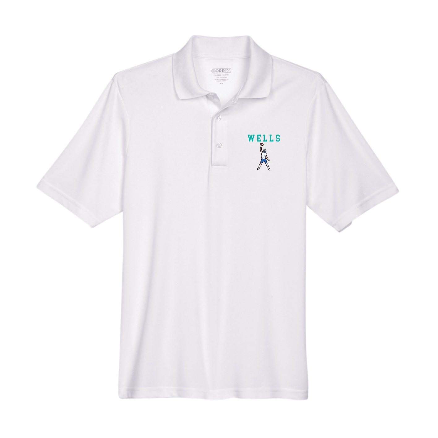 Performance Polo — Shirsey in White